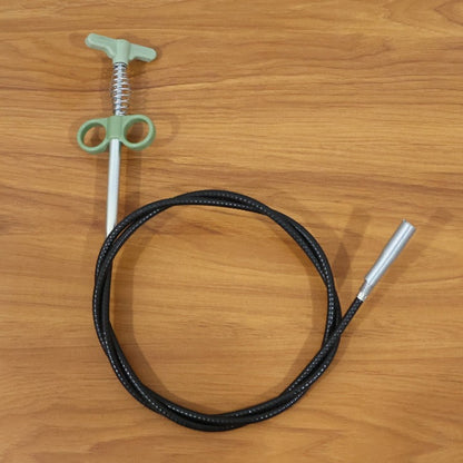 Flexible Spring Drain Cleaning Tool with Hand Grip (1 Pc / 157 Cm)