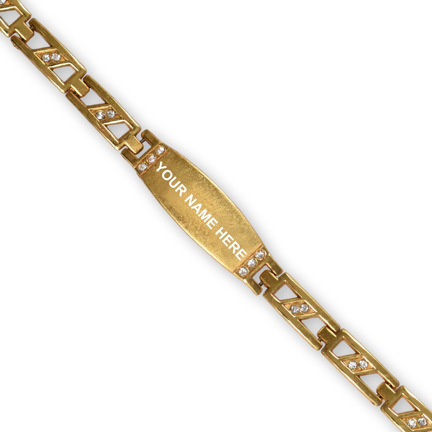Golden Personalized Rakhi Wukusy
