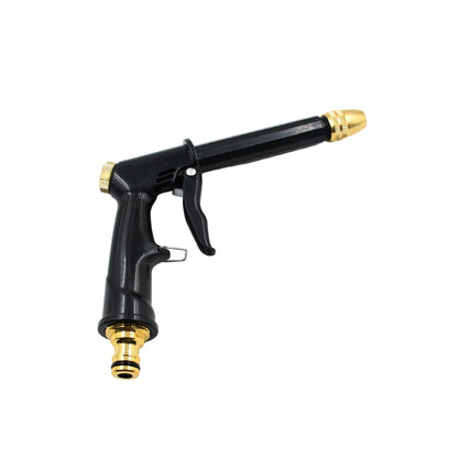 9148 Plastic Body Metal Trigger  Brass Nozzle Water Spray Gun For Water Pipe  Non-slip  Comfortable Grip  Multiple Spray Modes  Ideal Pipe Nozzle For Car Wash Gardening Other Uses Wukusy