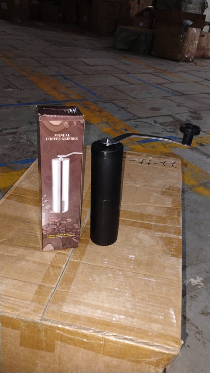 Portable Stainless Steel Manual Coffee Grinder (1 Pc) Your Brand
