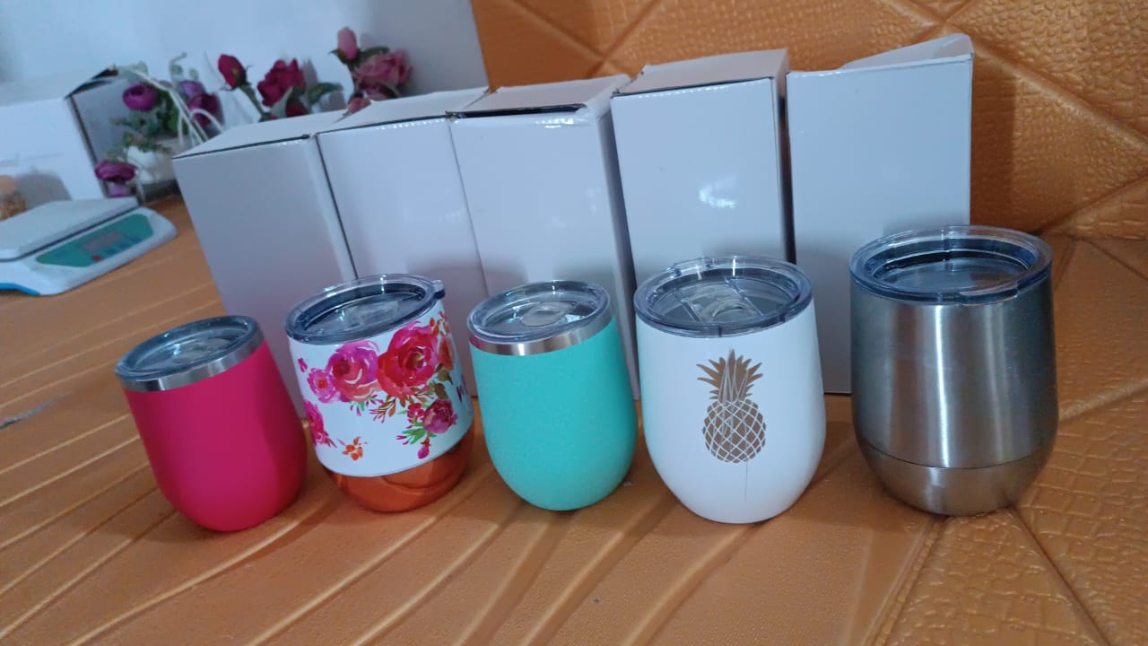 Stainless Steel Vacuum Insulated Mug with Lid (1 Pc / Mix Design & Color) Your Brand
