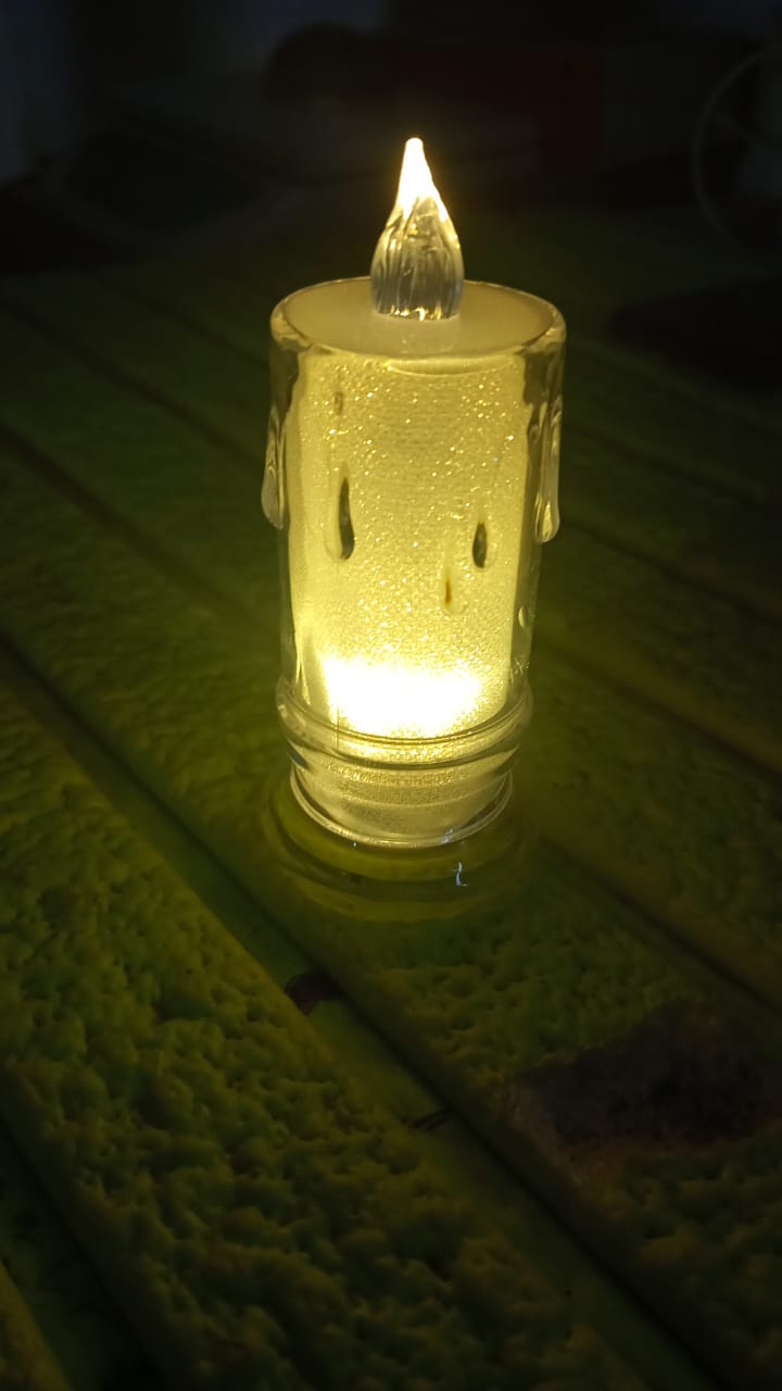 LED Tea Light Candle for Christmas, Festival, Candles (1 Pc) Your Brand