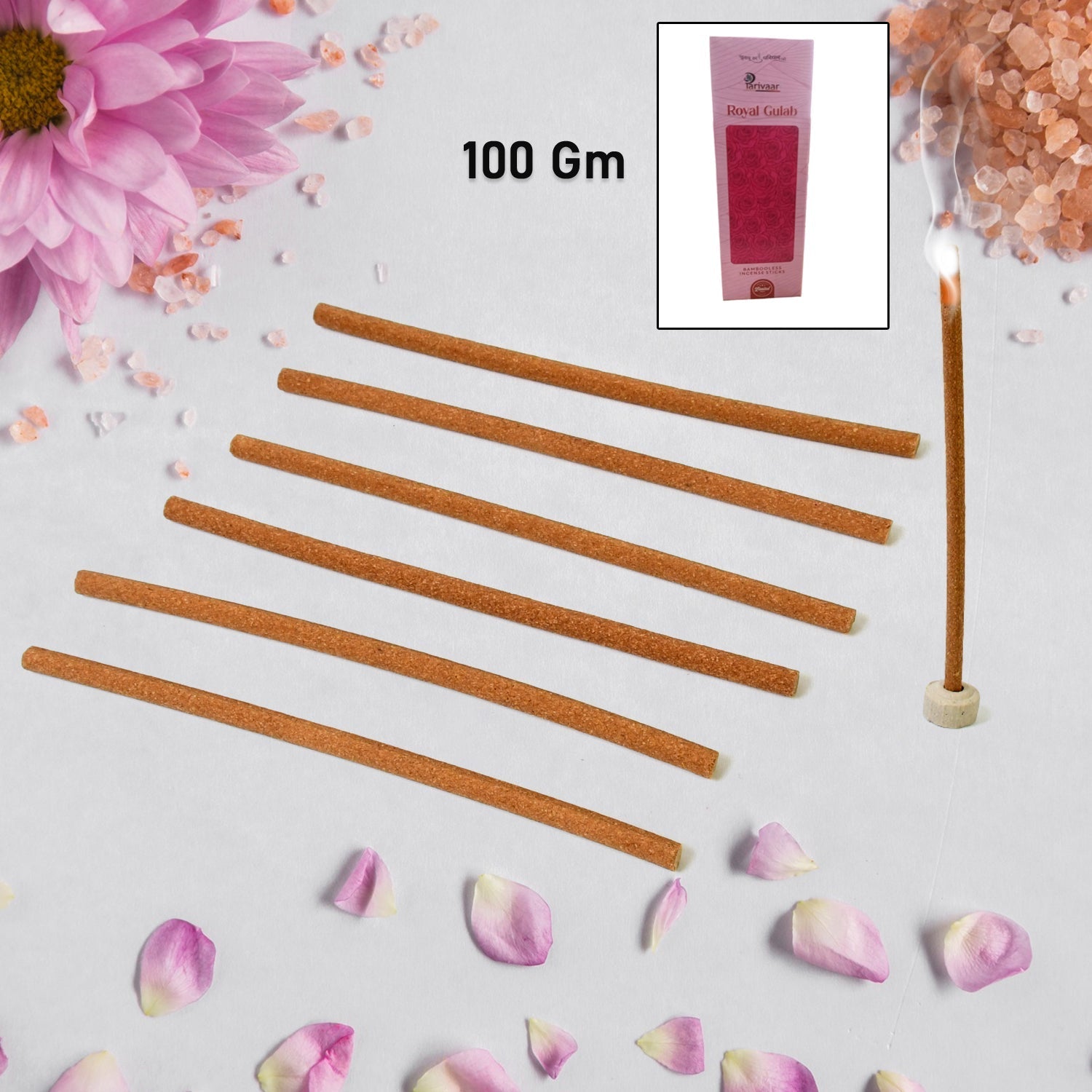 Premium Incense Sticks / Agarbatti (100 Gm / With Stand For Stick/ Mix Flavour) Your Brand