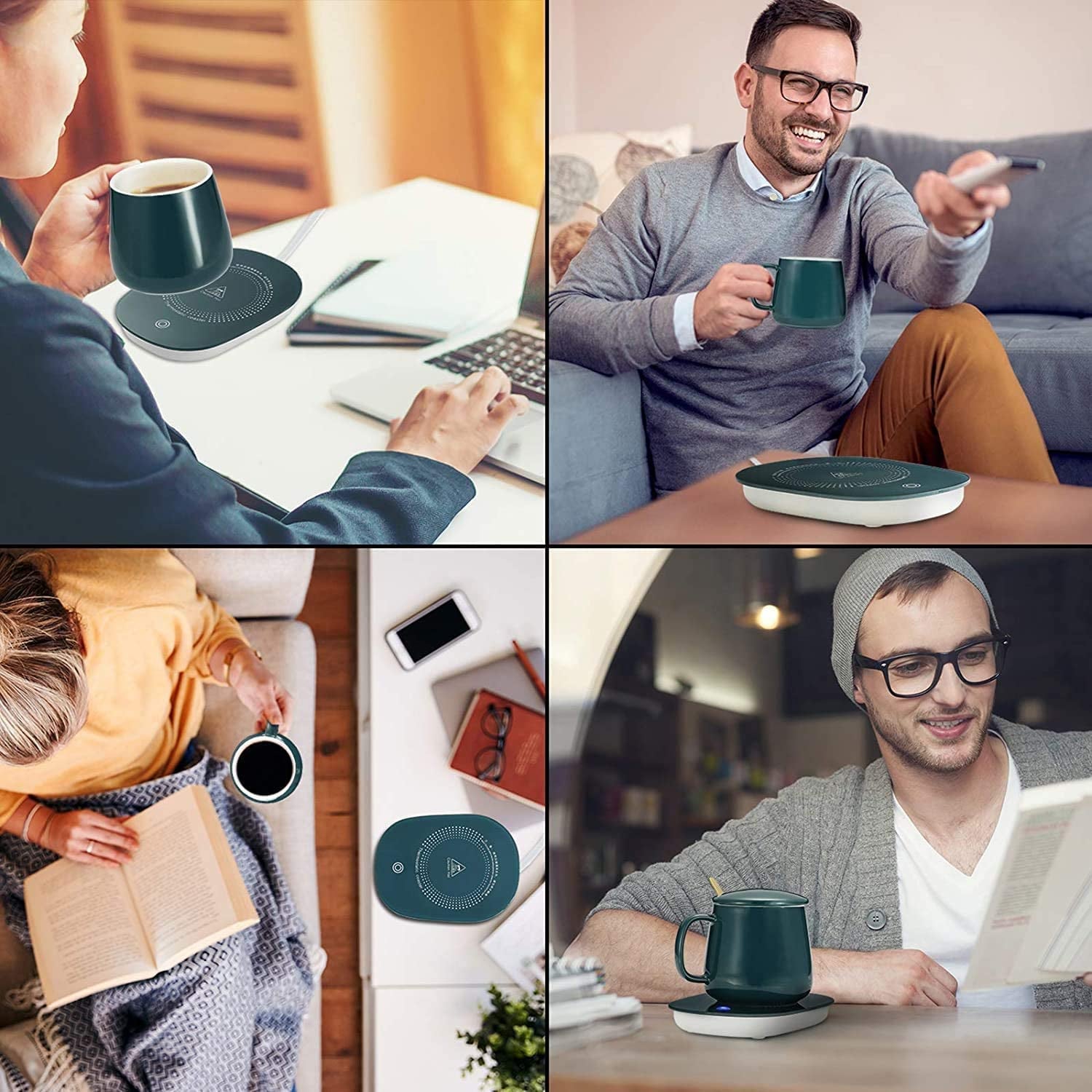 USB Coffee Mug Heater – Electric Cup Warmer (1 Set) Your Brand