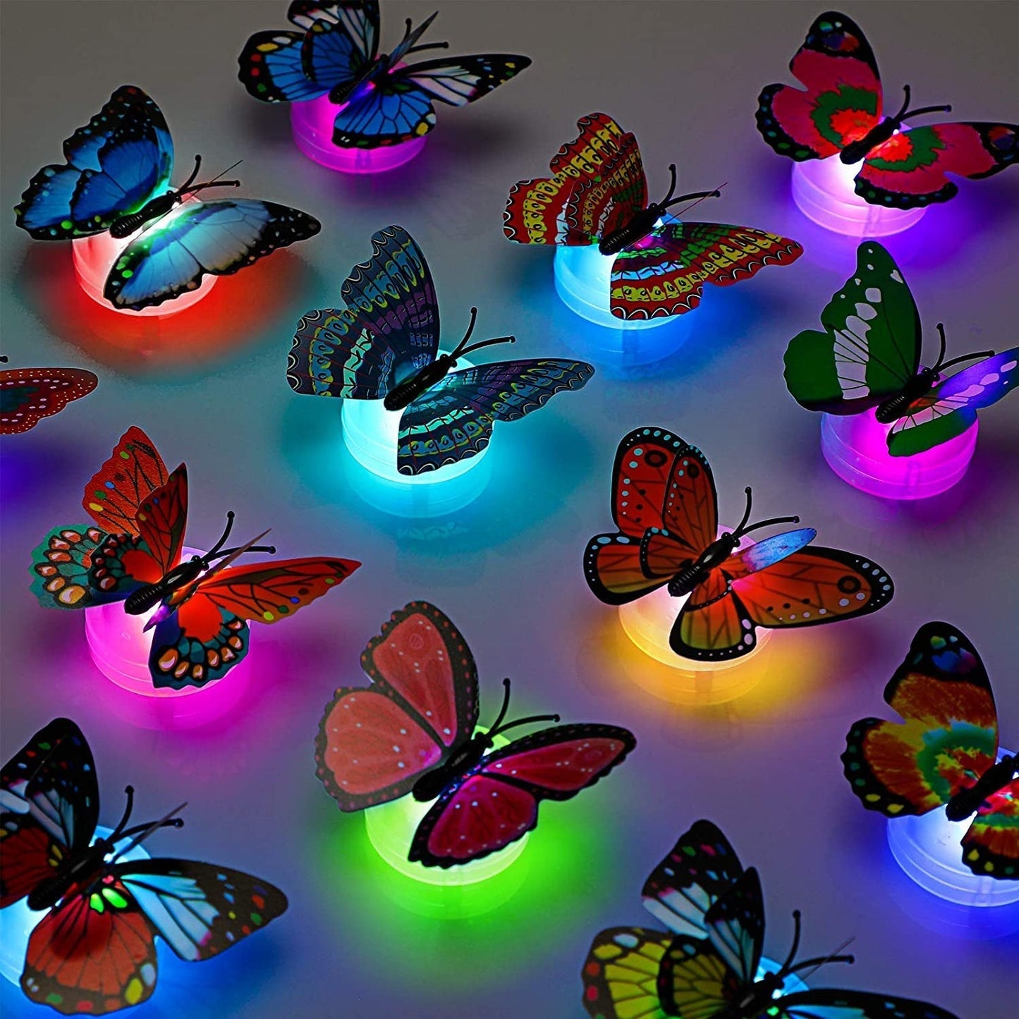 The Butterfly 3D Night Lamp Comes with 3D Illusion Design Suitable for Drawing Room, Lobby. Your Brand