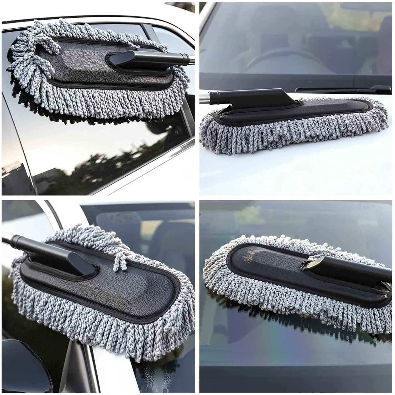 Car Dust Brush – Gentle and Efficient Cleaning Tool for Interior and Exterior (1 Pc) Your Brand