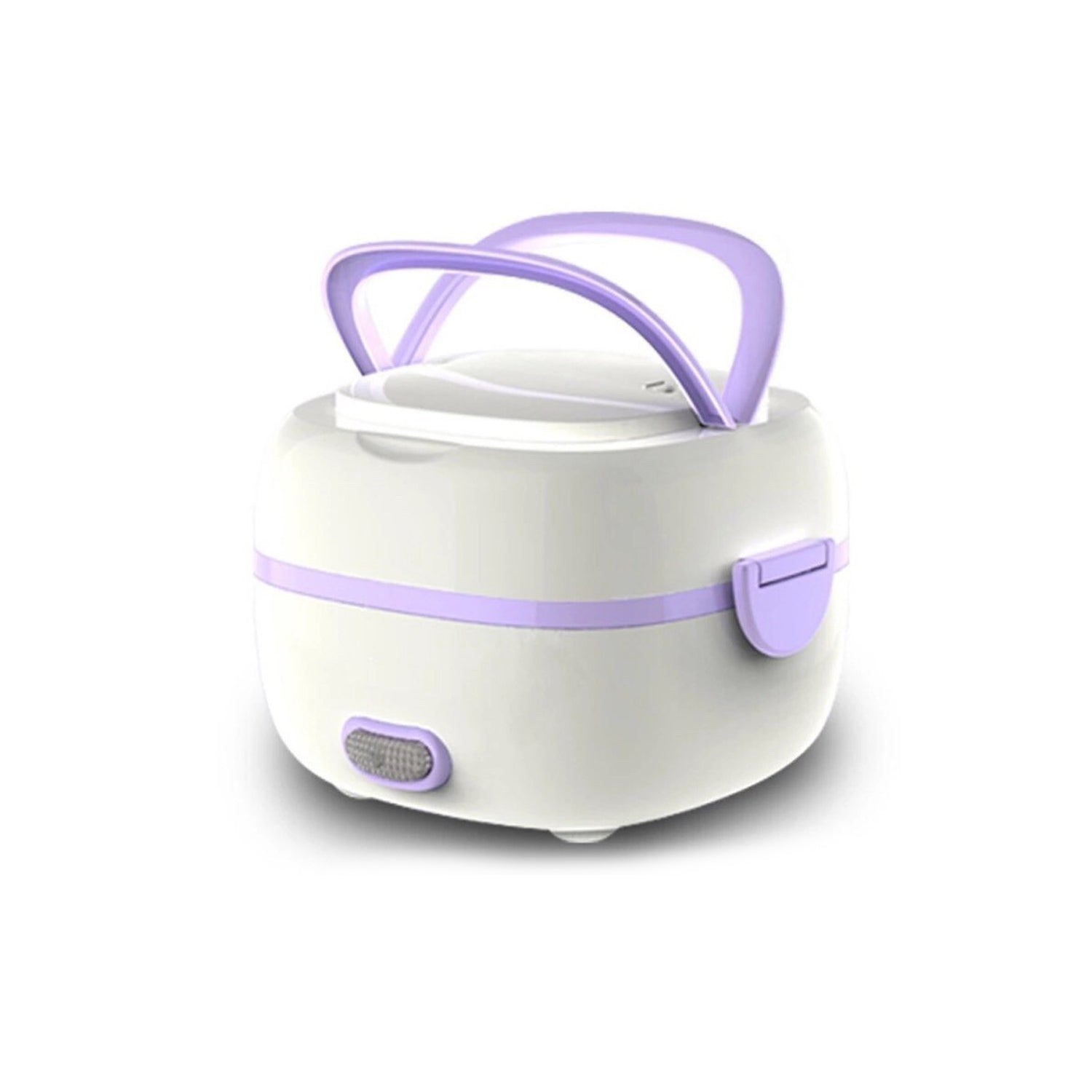 Electric Lunch Box Portable Food Warmer Food Heating Lunch Box Removable Food-Grade Stainless Steel Compartments, 220V 200W, for Car, Truck, office  Your Brand