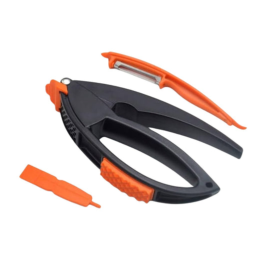 Multifunctional Garlic Press, Garlic Mincing & Crushing Tool (1 Pc) Your Brand