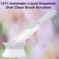 Automatic dish cleaning brush