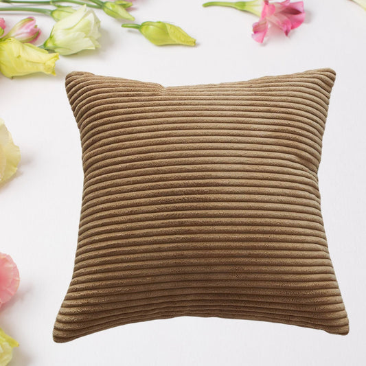 Throw Pillow Covers, 16x16 inch, Pack of 1 Couch Pillows Cover, Soft Corduroy Decorative Pillow Covers, Square Pillowcase for Bed Sofa Chair Bedroom Home Farmhouse Decor (1 Pc) Your Brand