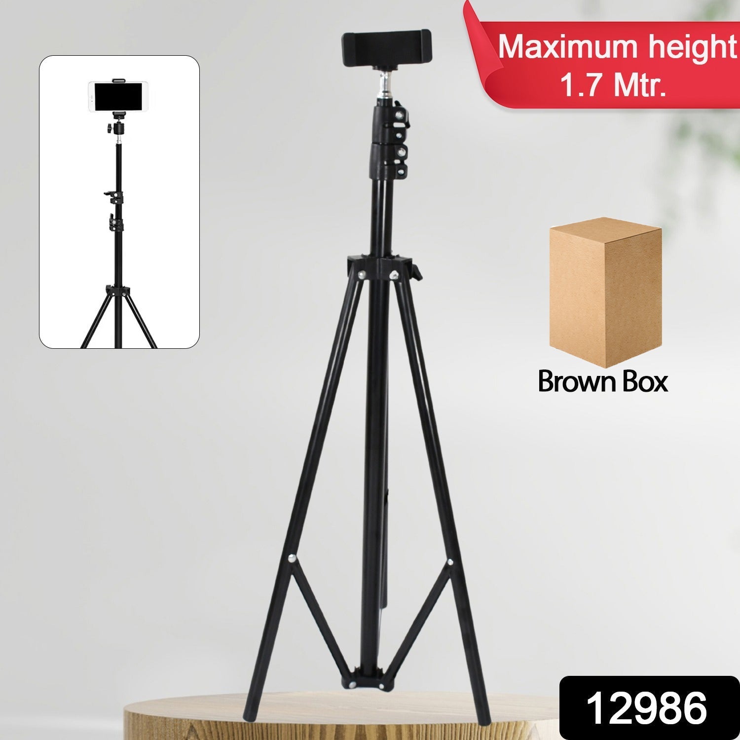Professional Tripod with Multipurpose Head for Low Level Shooting, Panning for All DSLR Camera Photography Tripod Stand Folding Photo Stand Maximum Height 170 Cm Your Brand
