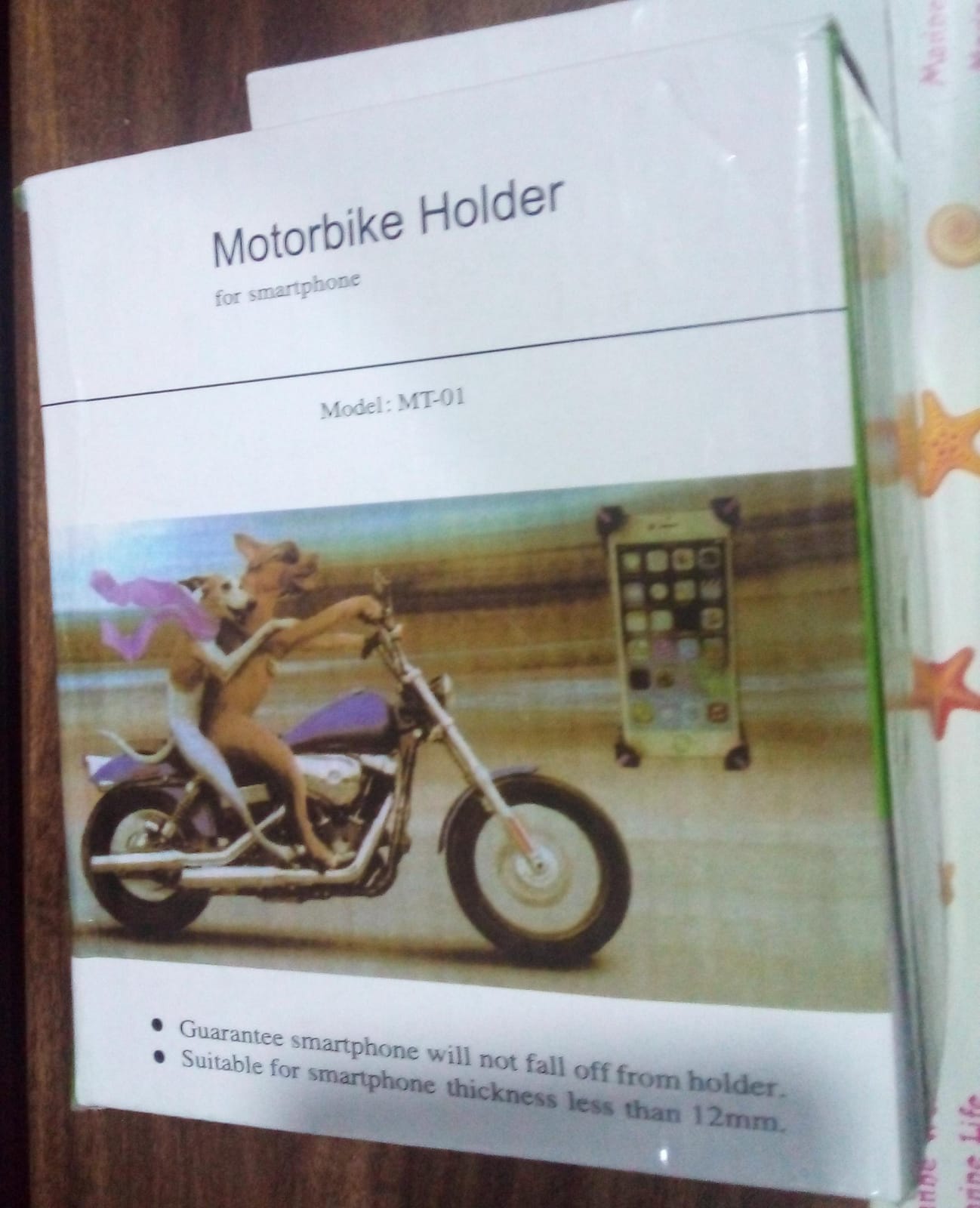 360° Rotation Phone Mount Motorbike Phone Holder (1 Pc) Your Brand