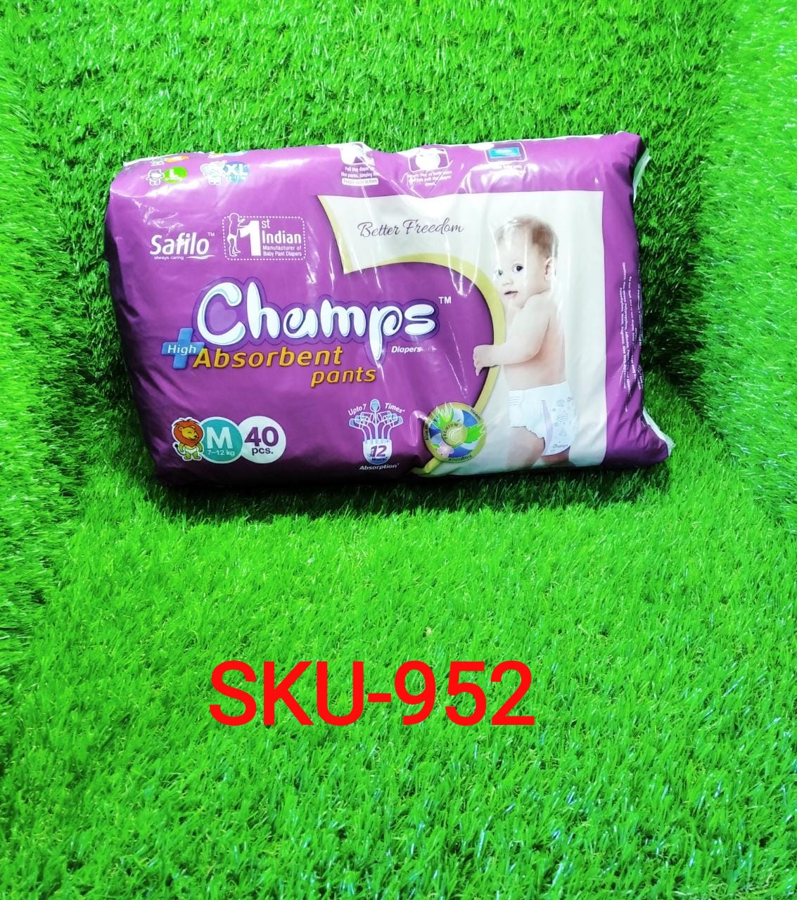 Premium Champs High Absorbent Pant Style Diaper Small, Medium and Large Size Diaper Your Brand