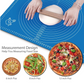 Mat, Rolling Mat Silicone Baking Mat Fondant Mat Sheet Chapati