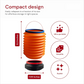 Foldable Storage Bucket , Water Container & Dustbin Multiuse Bucket For Home , Car & Kitchen Use Bucket