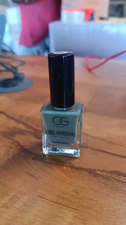 OG Beauty Pearl Grey Gel Intense Nail Polish (1 Pc / 10 ML)