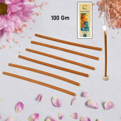 Premium Incense Sticks / Agarbatti (100 Gm / With Stand For Stick/ Mix Flavour) Your Brand