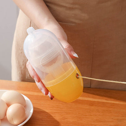 Manual Egg Puller Scrambler White Yolk Mixer Kitchen Tool