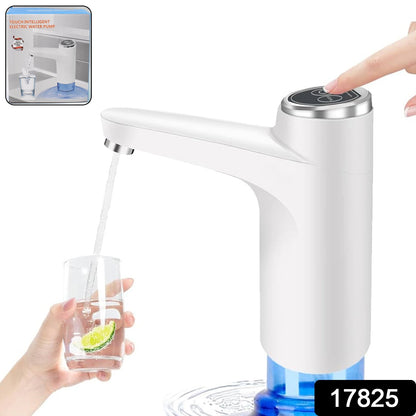 Water Dispenser, Portable Water Bottle Pump USB Charging Electric Automatic Drinking Pump, Portable Drinking Dispenser Pump for Home Kitchen Living Room Office Camping Your Brand