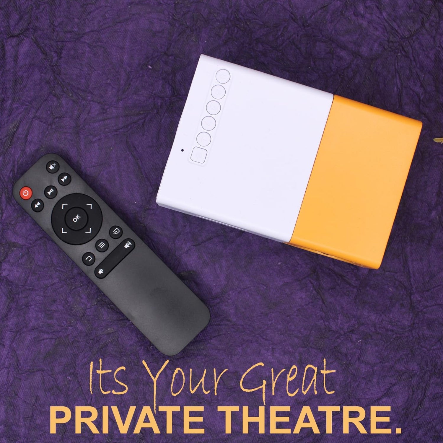 Mini Movie Projector Lcd Screen (1 Pc) Wukusy