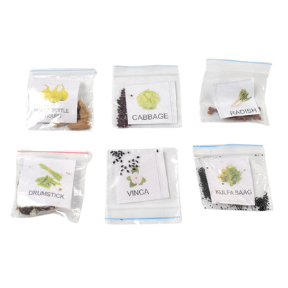 20 Varieties Of Vegetable  Flower Seeds Combo (1 Pkt.  20 Varieties) Wukusy