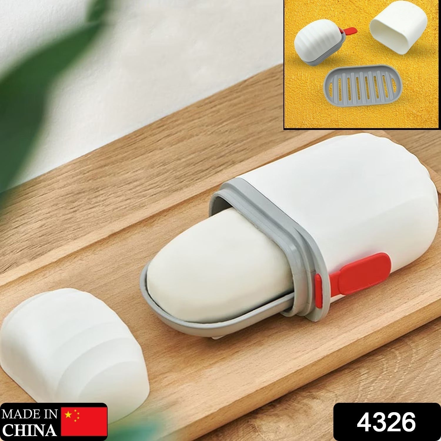 Stylish and Practical Soap Holder for Travel  Soap Box With Secure Seal and Non Leak Design Stylish Soap Box for Home, Bathroom, Hiking, Travel, Camping Capsule Soap Box (1 Pc) Your Brand