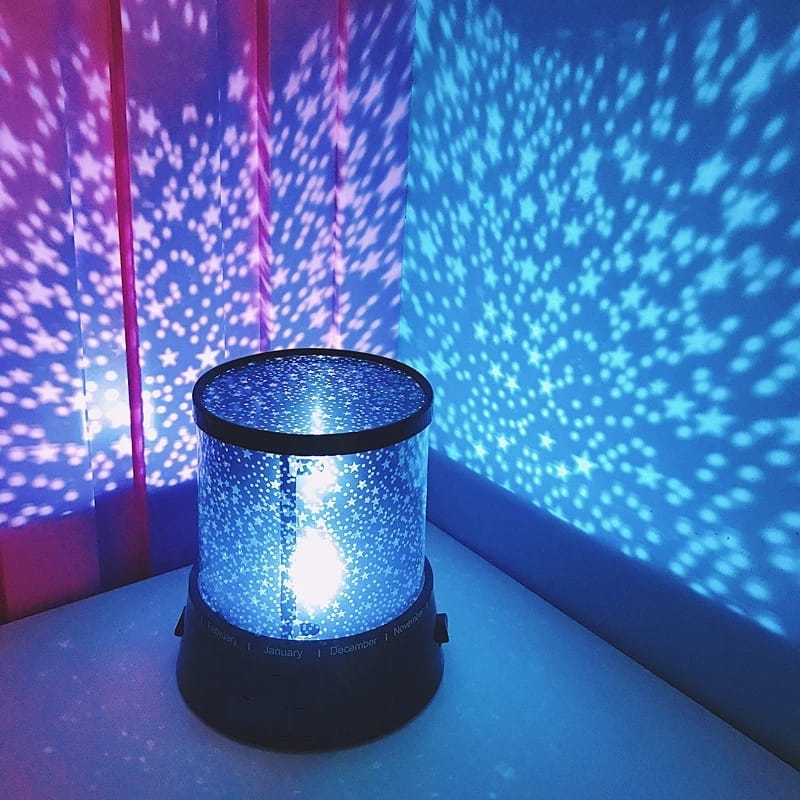 Star Night Light Projector Lighting USB Lamp Led Projection LED Night (Battery & Cable Not Included) Your Brand