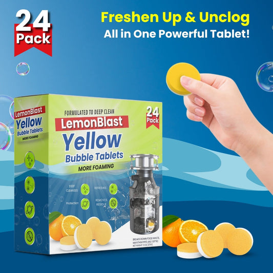 LemonBlast Yellow Bubble Tablets | 🔥FLAT 50% OFF SAVING🔥 shopbyte-in