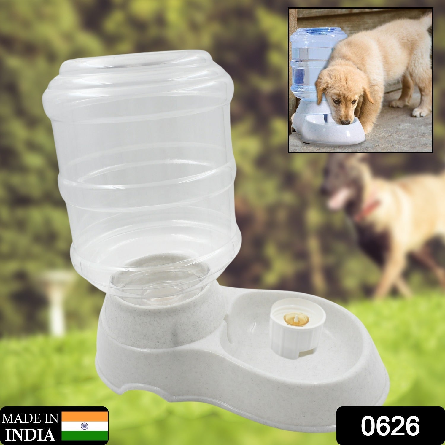 Automatic Pet Water Dispenser, Food Storage Bottle Your Brand