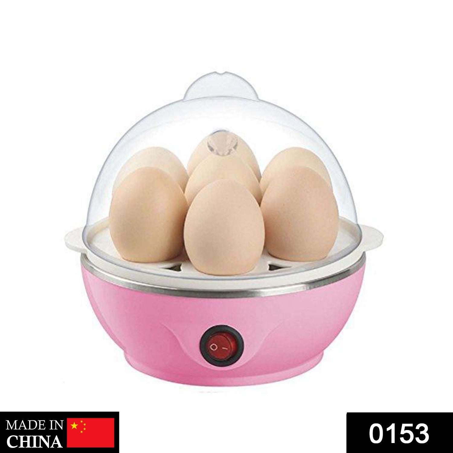 Egg Boiler / Poacher / Cooker / Electric Steamer (1 Layer) Your Brand
