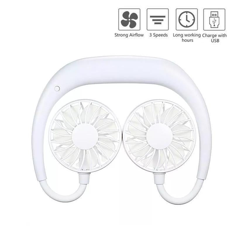 Hands-Free Wearable Neckband Fan Your Brand