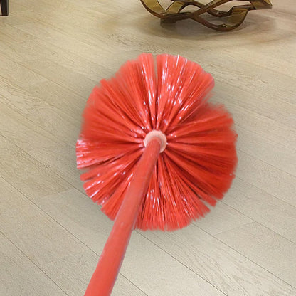Cobweb Brush With Metal Strong Long Extendable Handle for Dusting, Ceiling Cobweb Cleaning, Brush for Lights, Fans & Webs Cleaning for Home / Kitchen (90 Inch /  MOQ :- 6 Pc) Your Brand