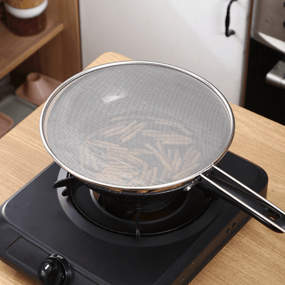 Fine Mesh Stainless Steel Oil Splash Guard