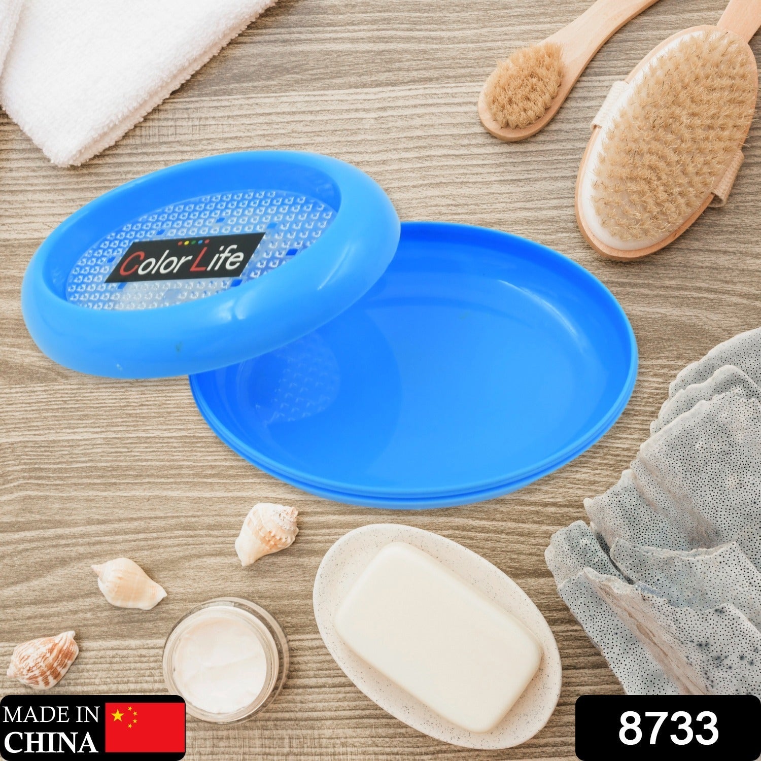 Bathroom Accessories Plastic Soap Case / Soap Dish / Soap Stand, Plastic Soap Case Soap Holder Soap Dish For Bathroom Kitchen Sink (Oval / Heart Shape Soap case / 1 pc ) Your Brand