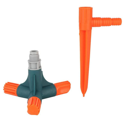 3 Arm 360° Rotating Garden Sprinkler Your Brand