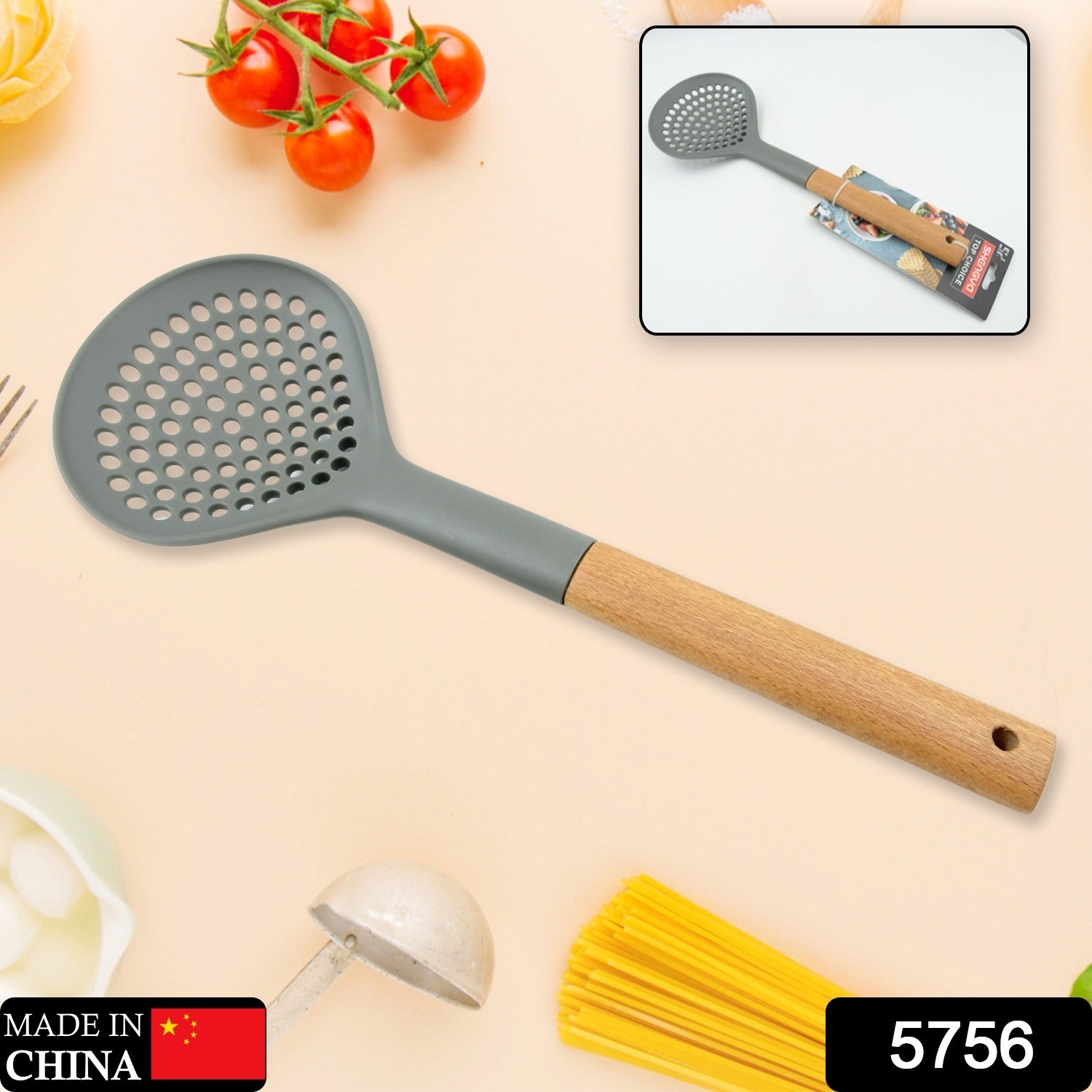 Plastic Kitchen Accessories Skimmer, Spatula Spoon & Soup Spoon Heat Resistant  Non Stick Spoons Kitchen Cookware Items Heat Resistant Plastic Kitchen Utensils for Cooking, BPA FREE Gadgets for Non-Stick Cookware (1 Pc ) Your Brand
