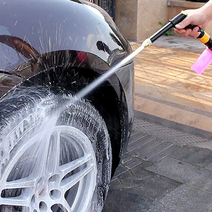 9148 Plastic Body Metal Trigger  Brass Nozzle Water Spray Gun For Water Pipe  Non-slip  Comfortable Grip  Multiple Spray Modes  Ideal Pipe Nozzle For Car Wash Gardening Other Uses Wukusy
