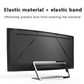 Dustproof Cover For Indoor, TV Screen Protector Cloth Cover (42 Inch / Mix Color)