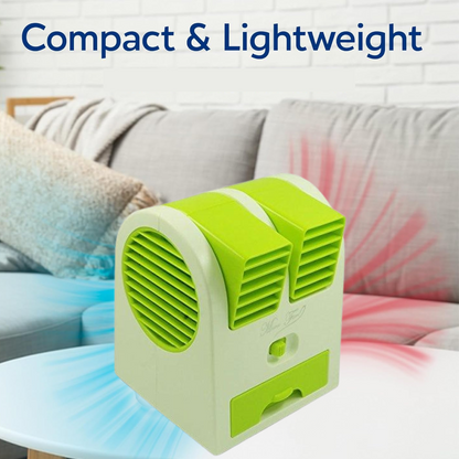 Dual Bladeless Mini Air Conditioner