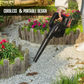 Multi-Purpose Home and Garden Air Blower Kit with Collection Bag for Easy Cleaning