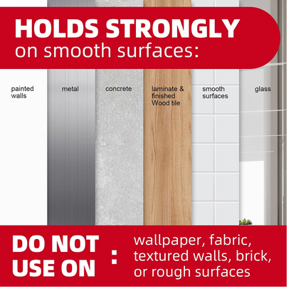 Adhesive Screw Wall Hook for Home & Office Hanging