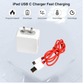 Super Fast Charger With Cable for All iPhone, Android, Smart Phones, Tablets.
