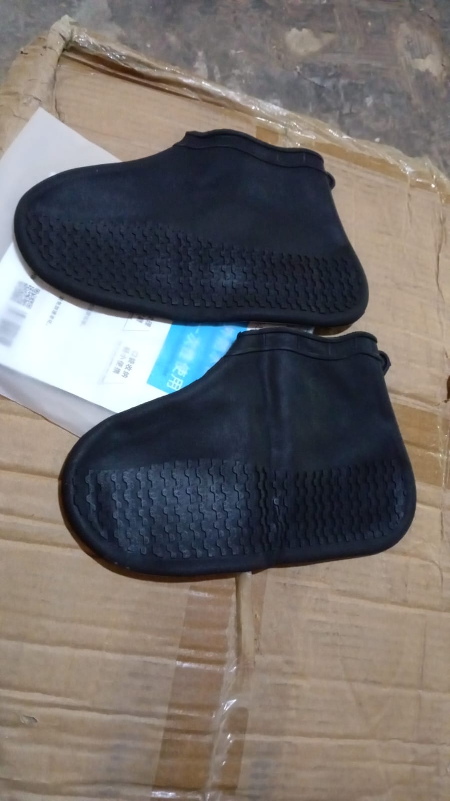 Non-Slip Silicone Rain Reusable Anti skid Waterproof Fordable Boot Shoe Cover (Small Size/ 1 Pair) Your Brand
