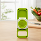 Slicer for Kitchen 5 in 1 Foldable Vegetable Slicer Blade Potato Cutter