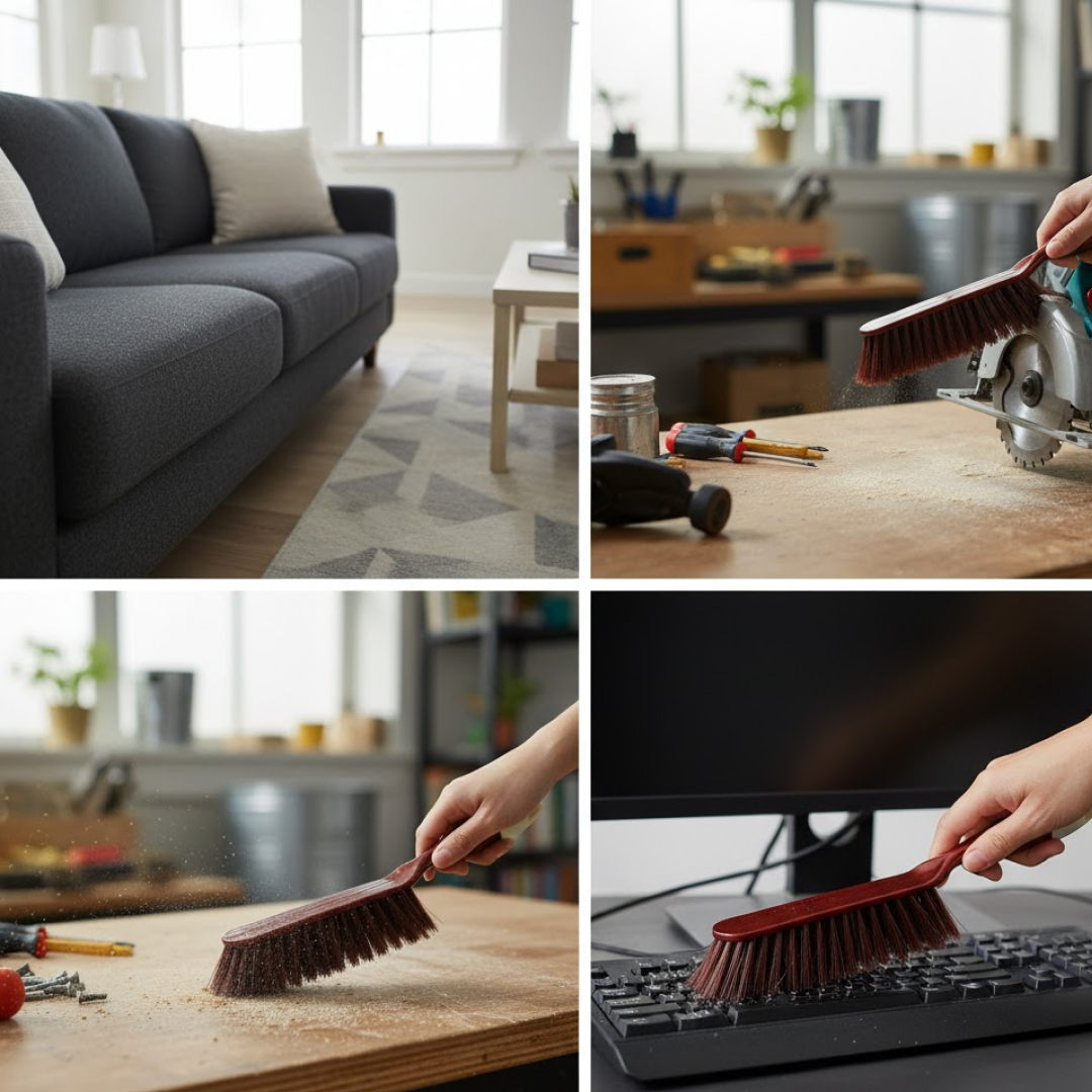 Cleaning Duster Brush for Car Seats, Carpet, Mats, Multi-Purpose Use