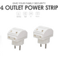 5-Way 2 Pin Multi-Plug Socket / Converter (1 Pc)