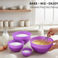 Apex Mix & Measure Prep Bowl Set – 3 Pieces