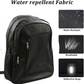 Slim, Durable Water-Resistant Unisex Laptop Backpack – College Bag