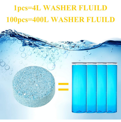 Car Wiper Detergent Effervescent Tablets Washer