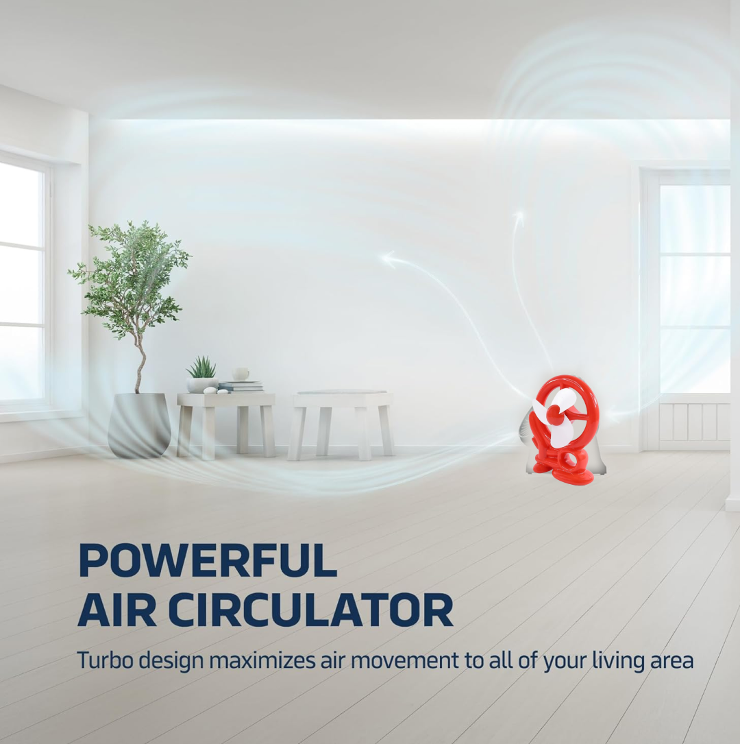 Cart Shape Mini USB Fan for Cool Air